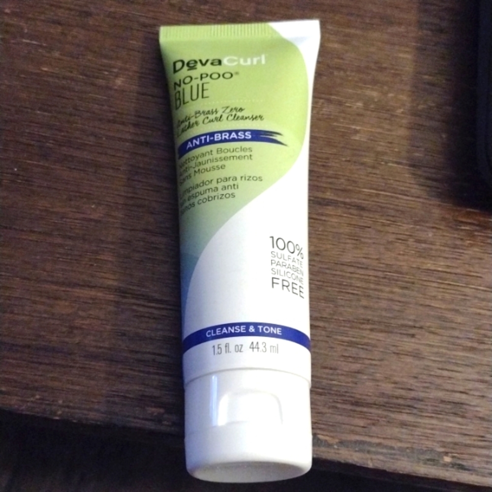 NO-POO BLUE Anti-Brass Zero Lather Toning Cleanser